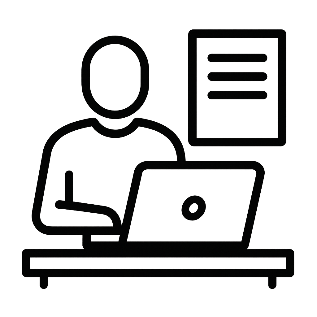 Administrative Aufgaben Icon